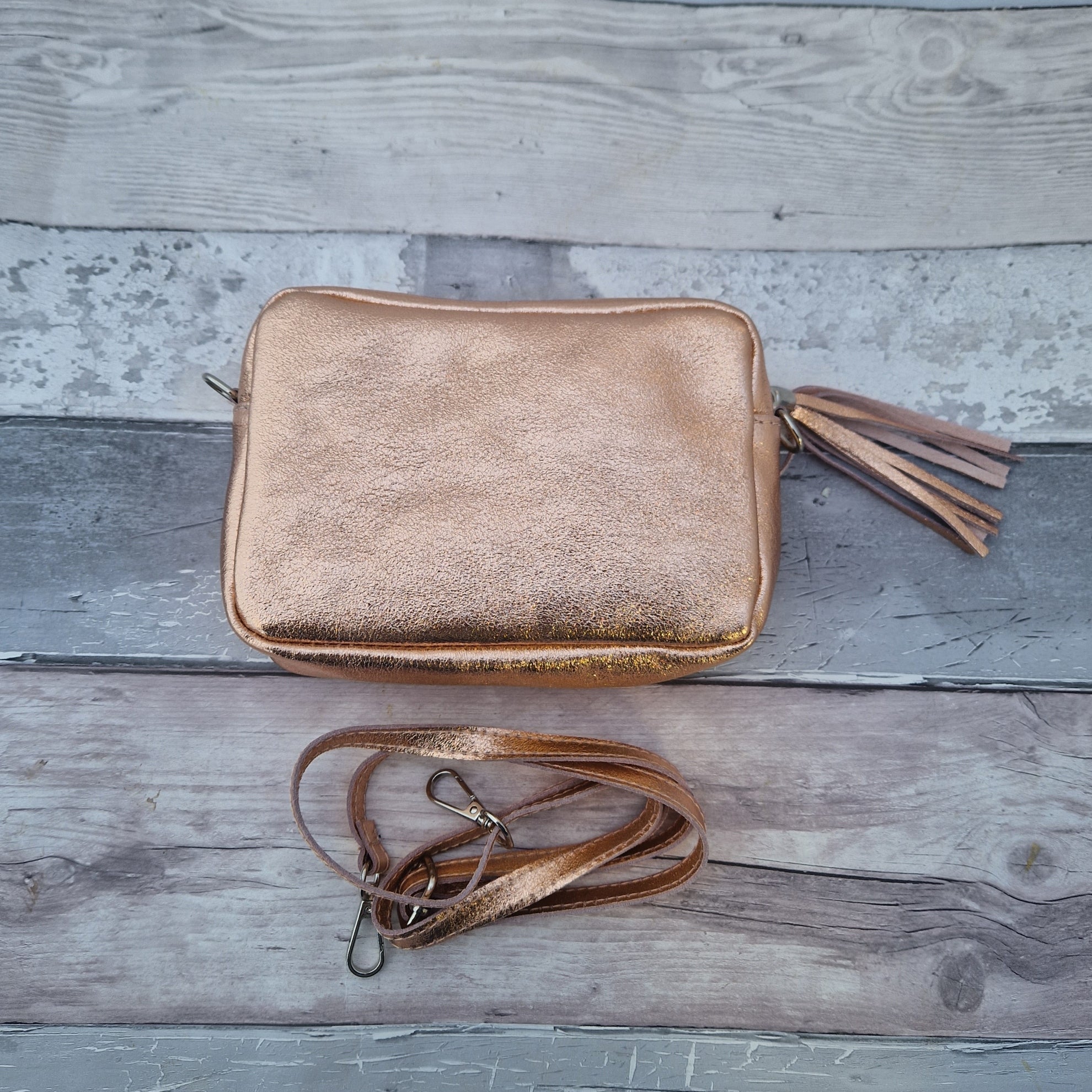 Rose gold wallet outlet purse