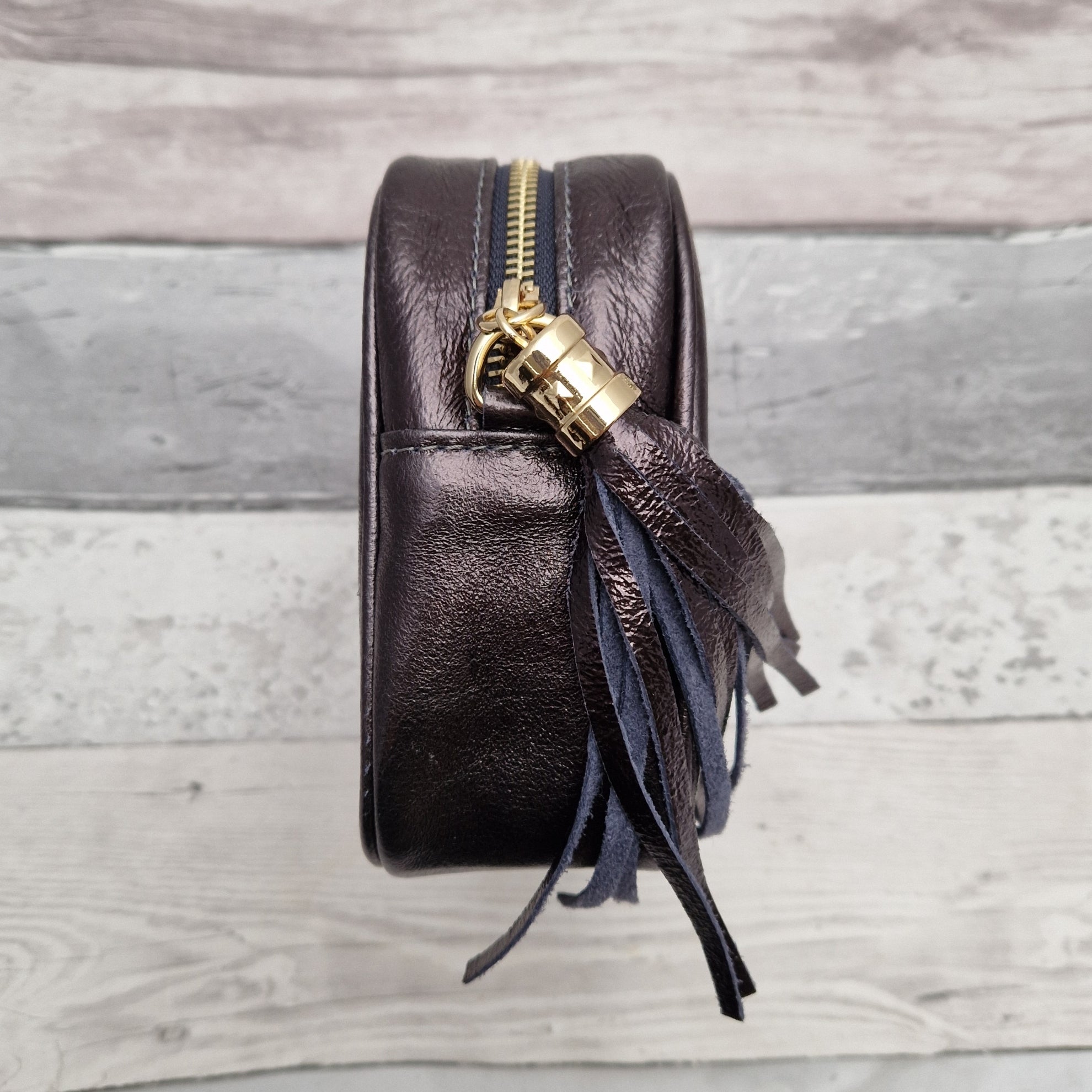 Leather cross body bag on sale uk